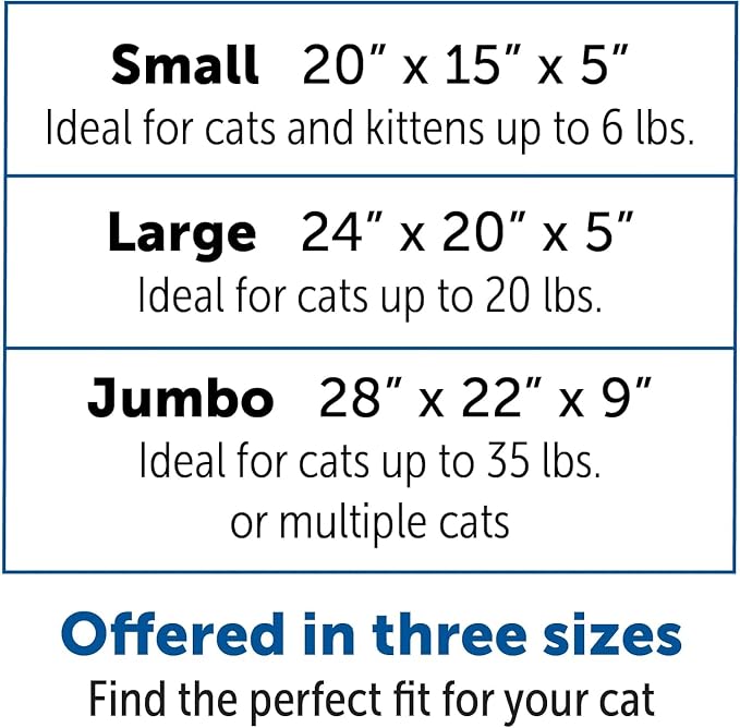 KittyGoHere Senior Cat Litter Box 2 Pack, Small Storybook Lavender Low Entrance Kitty Litter Box Sized for Cats Comfort, Perfect for Senior & Arthritic Cats, Made in USA