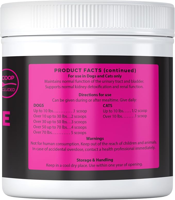 D-Mannose Supplement with Real Chicken for Dogs and Cats. Use for Immediate and Preventative Treatment of Bladder and Urinary Tract Infections UTIs. Stop Kidney Stones. Extra Strength 115 Grams.