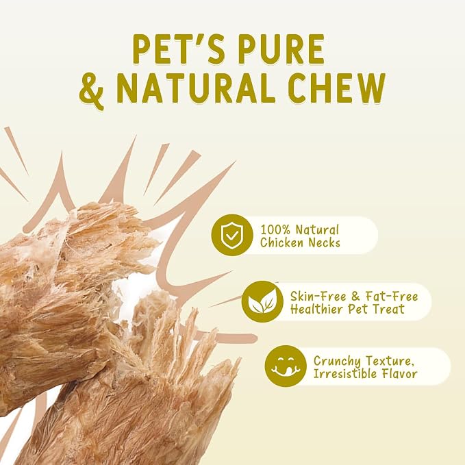 Freeze Dried Capelin Fish and Chicken Necks Treats for Cats & Dogs, Omega-3 Rich Whole Fish & Crunchy Calcium Source, Grain Free, 2-Pack