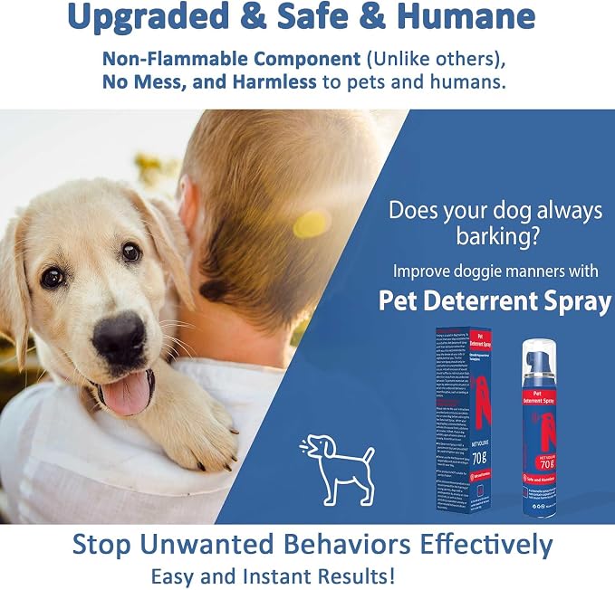 Corrector Spray Dog Trainer, 75ml Pet Instructor Spray for Dog, Humane Effective Help Dog Stop Unnecessary Behaviour: Stop Barking, Dog Fights & Attacks (2 Pack)