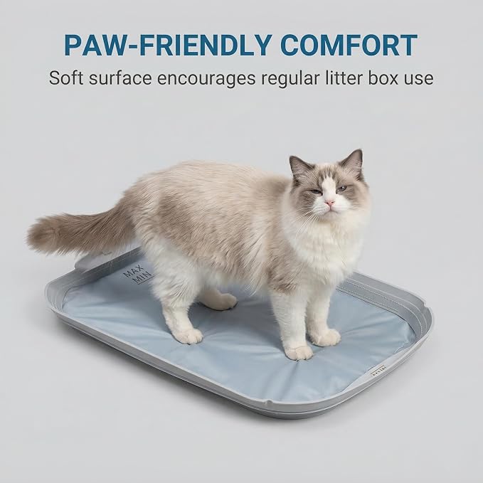 Fabric Soft Basin Replacement Liner for Self-Cleaning Cat Litter Box,Cat Litter Boxes Replacement Pad,Waterproof,Easy to Install Litter Box Cleaning Parts,Automatic Litter Box Liners
