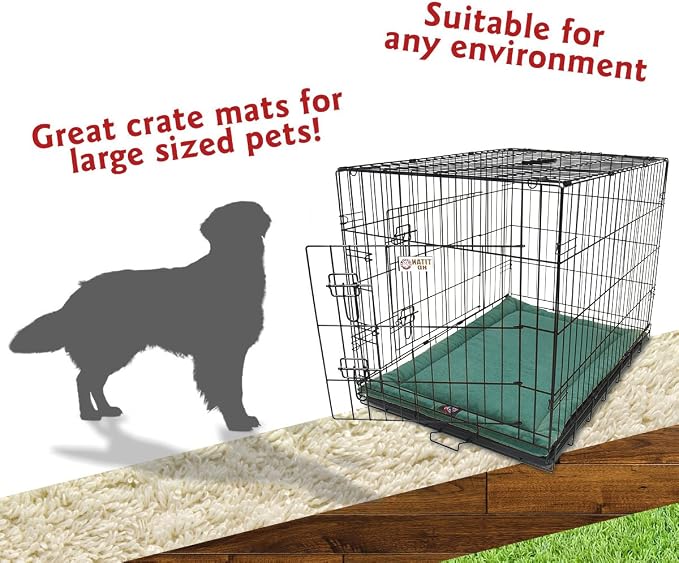 Majestic Pet 720570930131 Villa Crate Dog Bed Mat, Marine, 42"
