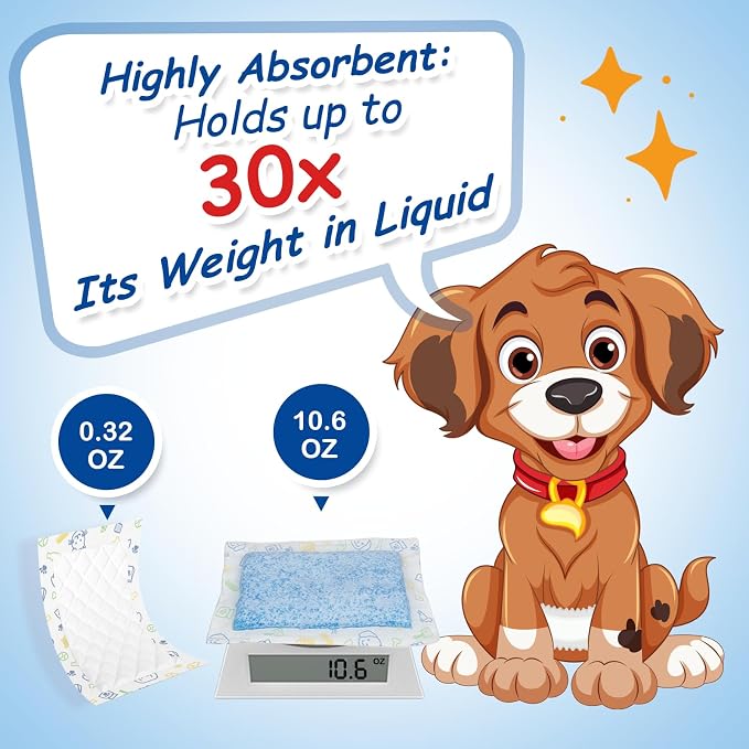 Dog Diaper Liners Booster Pads for Male and Female Dogs, 160ct, Super Absorbent Disposable Belly Band Liners for Male Dogs fit Most Types of Dog Diapers,Wraps(Long)