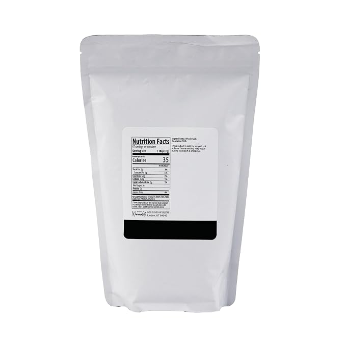Minimalist Whole Milk Powder, Ideal for Baking and Cooking (1.5 Pound)
