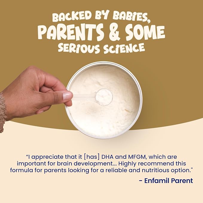 Enfamil NeuroPro Baby Formula, Brain Building Duo DHA & MFGM, Exclusive Immune Supporting HuMO6 Blend, Powder Infant Formula, Baby Milk, 2 Fl Oz, 24-Pack