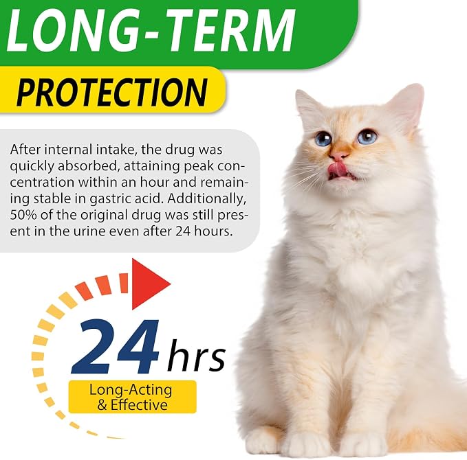 Cat Antibiotics for Infection, Natural Antibiotics for Cats, Cat Multivitamins, Cat Antibiotic Supports Immune and Cat Allergy Itch Relief, Pet Antibiotics Supplements, Chicken Flavor, 4 Fl Oz/2 Pack