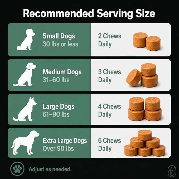 Probiotics For Dogs Soft Chews With Pumpkin, Papaya & Prebiotic Inulin – Dog Probiotic With 6-Strain Blend – Supports Dog Digestive Balance – Gut Health For Dogs – Chicken Flavor, 120 Chews