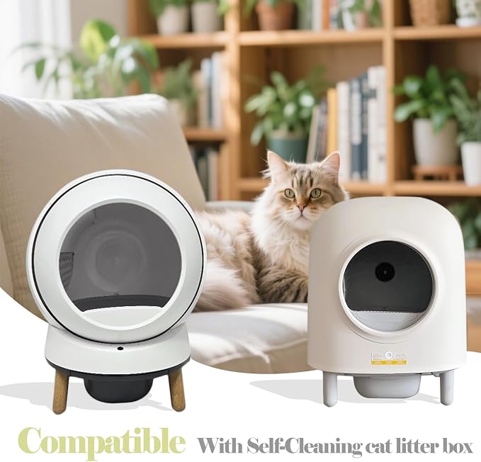 Deodorizer for PetSafe ScoopFree SmartSpin Self-Cleaning Cat Litter Box, Odor Control Compatible with HHOLOVE Self-Cleaning Cat Litter Box, Deodorizer Refill (4 Pack)