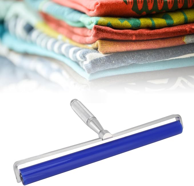 Silicone Roller, Manual Anti Static Cleaner Tool, Dust Removal Rollers for Pet Hair Removal Clothes Furniture Carpet (25,4 cm / 10 cali)
