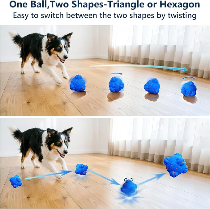Dog Toy Ball, Blue
