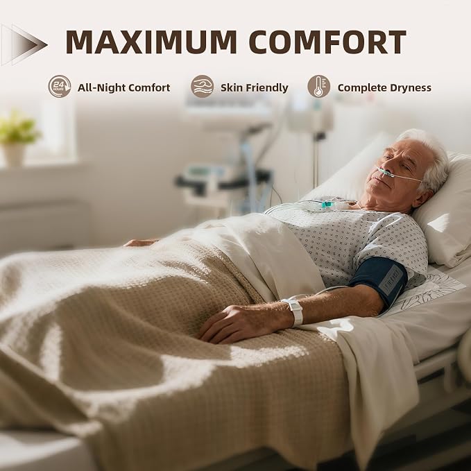 BIGGMED Heavy Duty Incontinence Underpads 36" x 30" 20 Count, Ultra Absorbent Disposable Bed Pads 110 Gram Tear-Resistant Chucks Pads for Adults, Kids, Elderly and Home Care