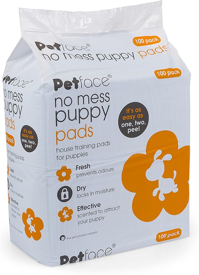 Petface No Mess Puppy Pad, 100-Piece