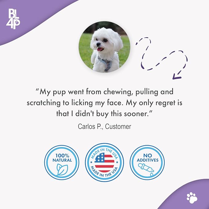 Pet Relax Dog Calming Anxiety Relief, Long-Lasting Dog Relaxants for Stress Relief, Natural Solution for Separation Anxiety, Travel, Thunderstorms, and Fireworks, 400 Odorless, Tasteless Pills