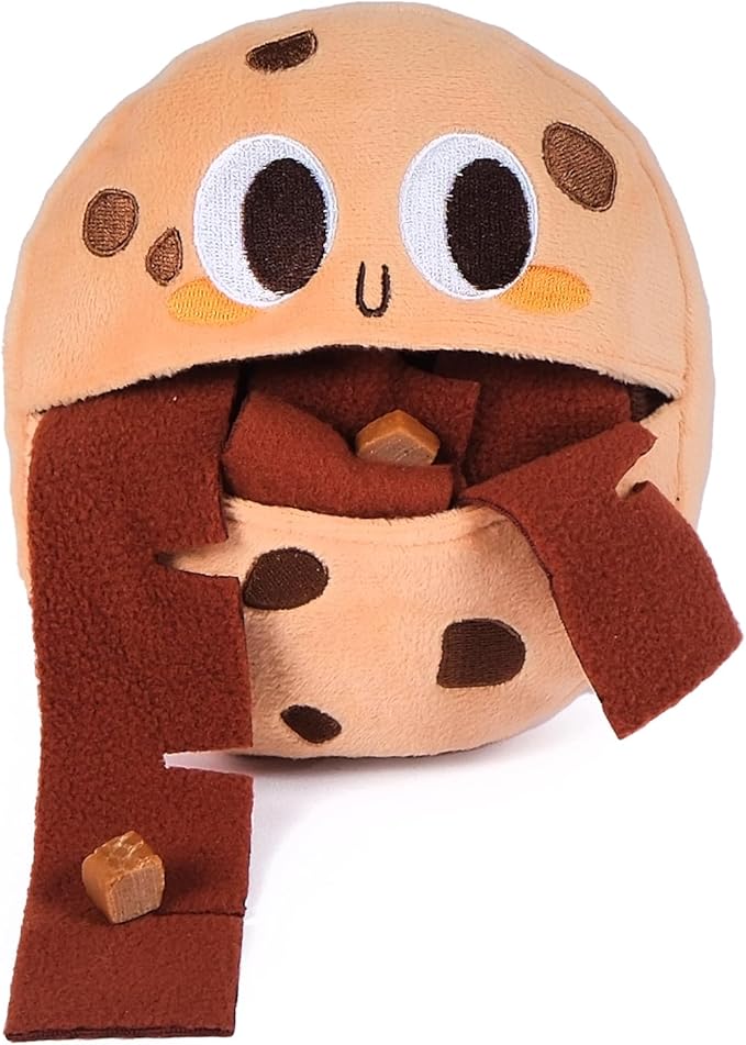 CHEWFFON Dog Puzzle Toys,Hide and Seek Dog Toys Potato Chips & Dog Enrichment Toys,Hide and Seek Dog Toys Cookie