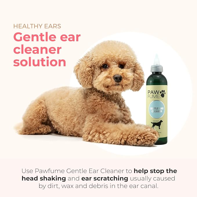 Pawfume Skin & Coat Moisturizing Spray + Ear Cleaner for Dogs + Stain & Odor Eliminator
