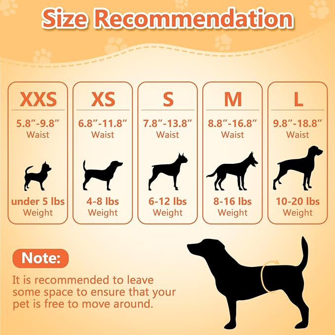 Pet Soft Dog Diapers Female - Disposable Puppy Diapers, Cat Diaper 72pcs Small