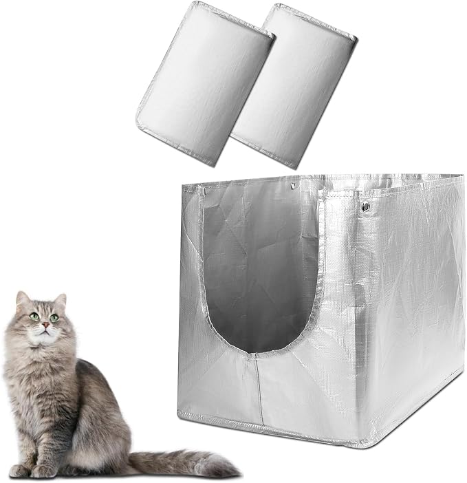 Liner F Compatible with Modkat Flip Litter Box - Reusable Liners for Flip Litter Box - Liner F for Cat Litter Box (Buy 3 sets together)