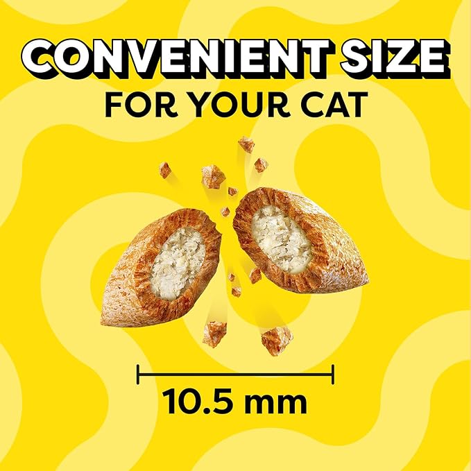 Temptations Cat Treats Classic Crunchy and Soft Feline Favorites Variety Pack,3 oz. Pouches,(Pack of 12)