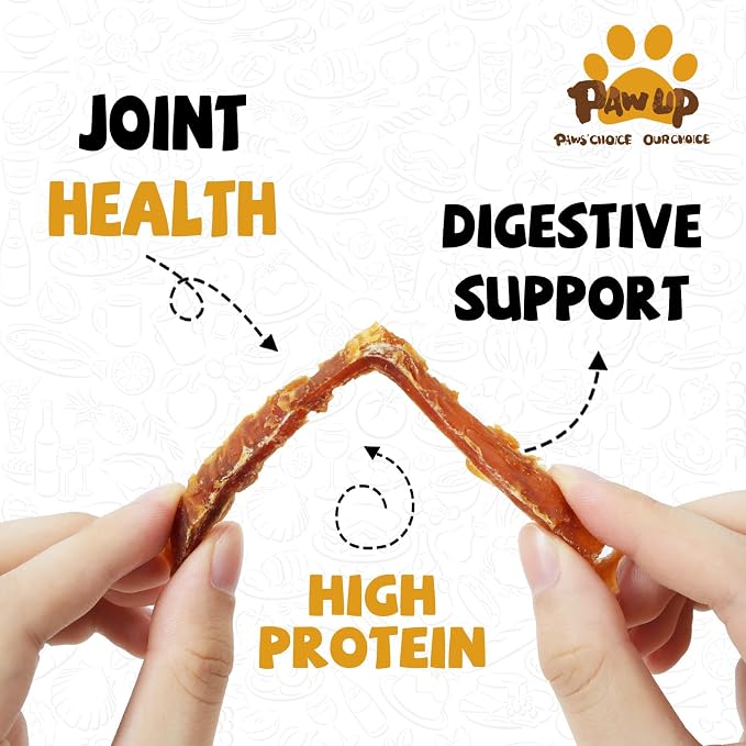 PAWUP Chicken Jerky Strips Dog Treats, Chicken Wrapped Biscuits Pumpkin Dog Treats Sticks