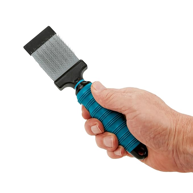 Dog and Cat Coat Grooming Tools Improved Double Sided Flexible Slicker Brushes (Small)