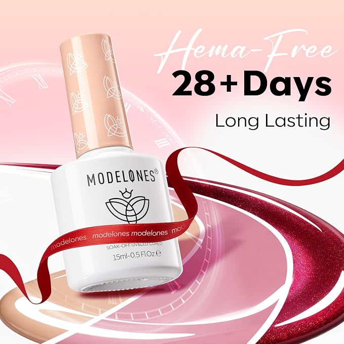 Modelones 15ML 12Pcs Gel Nail Polish Set, Same Color Same Bottle Nude Pink Milky White Beige Skin Tones Neutral Brown Hema-free Gel Polish Kit Spring Soak Off Gel Polish Set Manicure Nail Art
