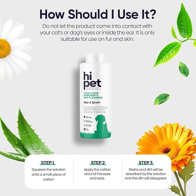 Tear & Ear Cleaning Solution 120 ml