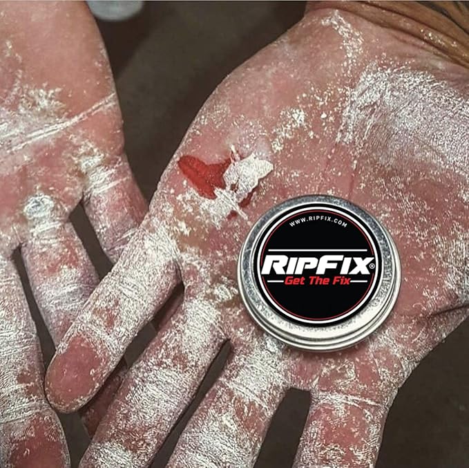 RipFix Hand Repair Balm for Dry Cracked Hands, Hand Salve for Gymnastics and Rock Climbers, Rip Fix Climbing Salve for Men and Women, Premium Gymnast Balm for Hardworking Hands, 3 Classic 1.34 oz Tins