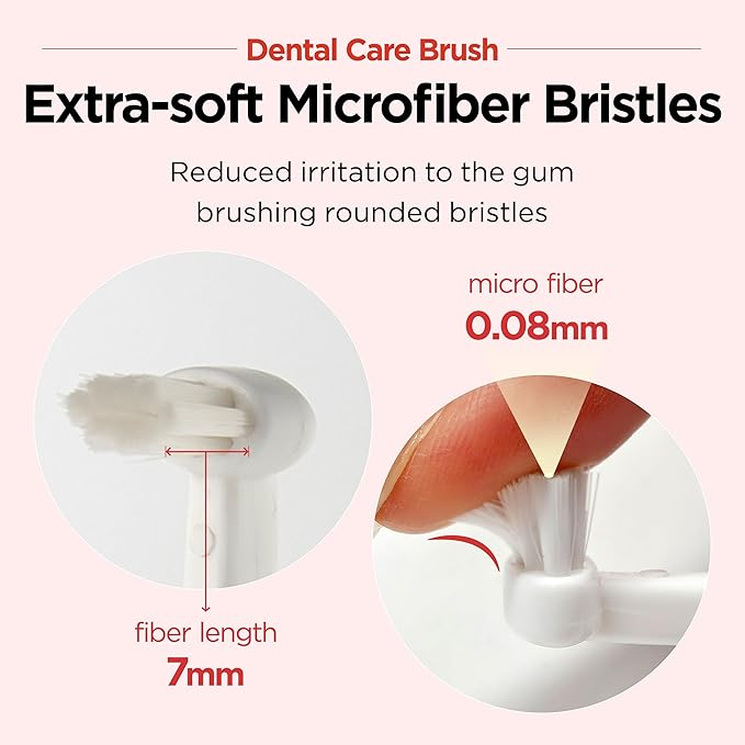 JAYU PET Dental Care Brush with Soft Bristles 1ea | Dog Toothbrush, Cat Toothbrush, For Kitten and Small Dogs, Removes Old Plaque and Tartar, Easy Cleaning