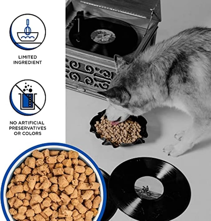 BIXBI Liberty Freeze-Dried Dog Food Topper & Treats, Turkey – 96% Meat & Organs, No Refrigeration – USA Made, 26 oz