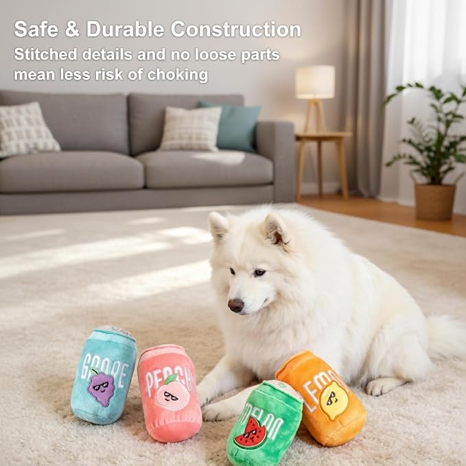 1 Pcs Puppy Toys to Keep Them Busy, Dog Squeaky Toys for Small, Medium Dogs, Puppy Teething Toys for Gentle Chew, Non-Destructive Play (Aqua)