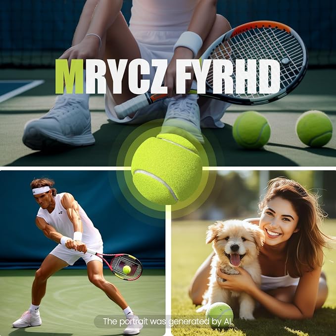 30/40 Pack Training Tennis Balls, Pet Dog Playing Balls, Practice Tennis Balls with Mesh Bag for Transport and Beginner Training