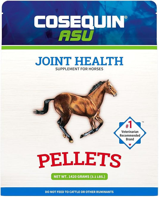 Nutramax Cosequin ASU Pellets Joint Health Supplement for Horses - Pellets with Glucosamine and Chondroitin,3.1 lbs