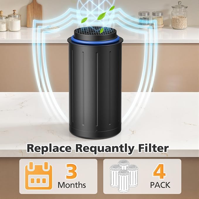 4 PACK FC-50 Replacement Filters Compatible with Vitamix FoodCycler Composter FC-50 and FC-30 Models