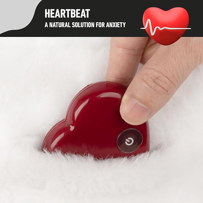 Pet Prime Replacement Heartbeat Simulator Box for Heartbeat Dog Toy Puppy Stuffed Animal Anxiety Calming Training Behavioral Aid Sleep Toys