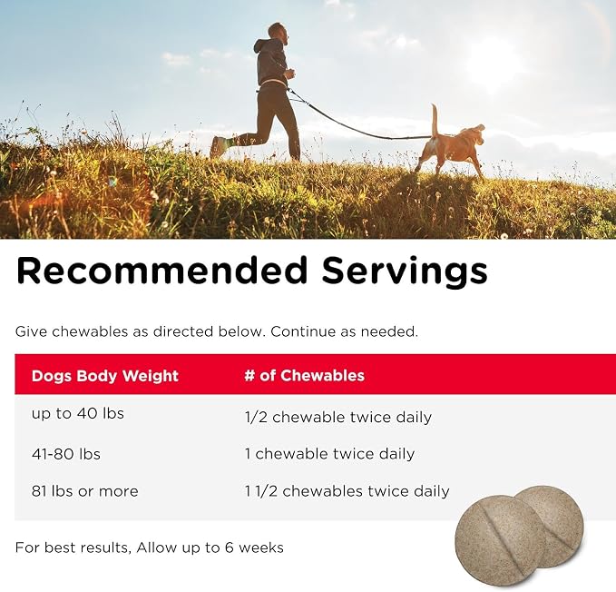 Nutri-Vet Hip & Joint Regular Strength Joint Dog Supplements, Formulated with Glucosamine Chondroitin, Pet Supplies, Hip Supplement for Dogs, Glucosamine Chews, Puppy Essentials, 75 Count Chewables