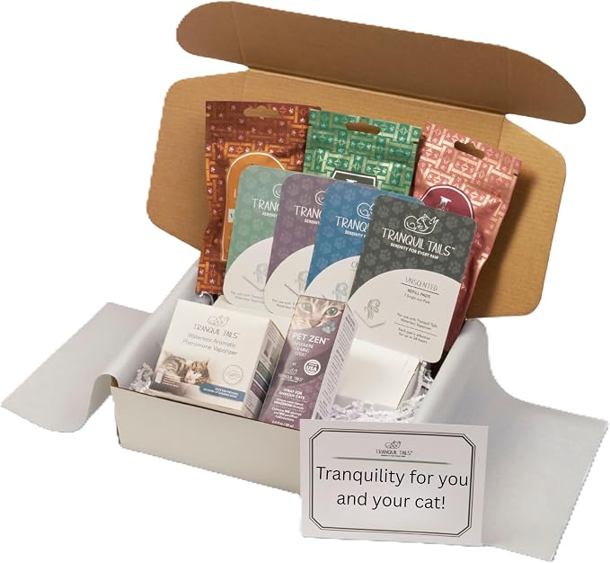 Gift Box, Calming Cat Products Plus a Gift for You