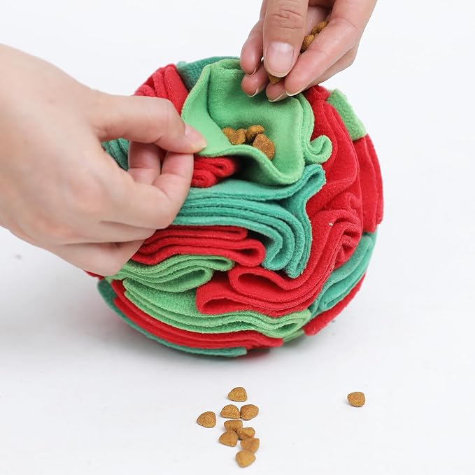 Ablechien Snuffle Ball for Dogs - Interactive Dogs Toys to Keep Them Busy, Dog Puzzle Toy, Dog Enrichment Toys for Small, Medium Pets Daily Companionship, Training Reward Gift