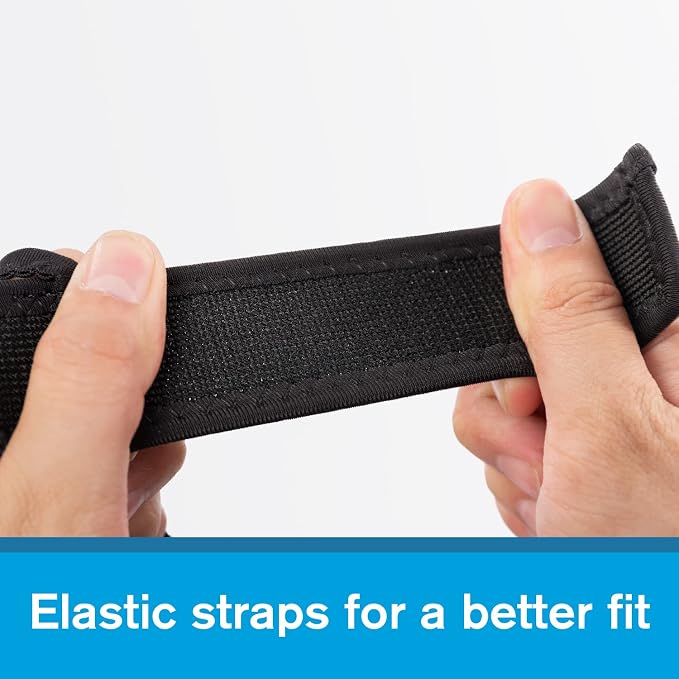 Reusable Female Dog Pants to Prevent Cross-Tailing, Washable Underwear for Dogs in Heat (L, Black)