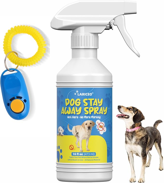 16 Oz Safe Indoor Spray for Dogs – Supports Clean and Hygienic Living Spaces - Dog Not Here Pee for Your Pet Training - Encourage Proper Bathroom Habits