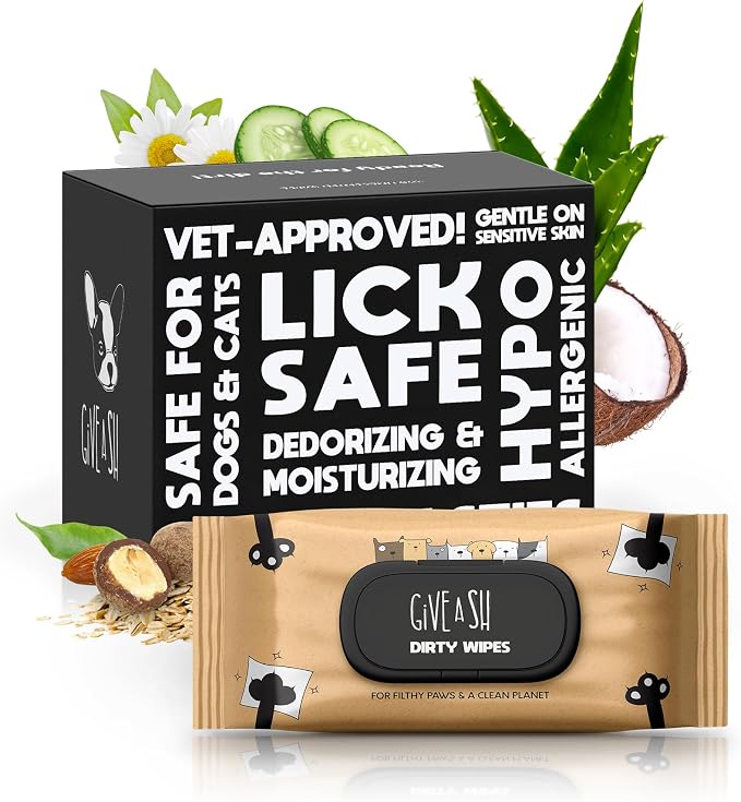60 XL Compostable Cat Litter Bags and 100 Plant-Based Pet Wipes – Champion Animal Welfare & The Planet