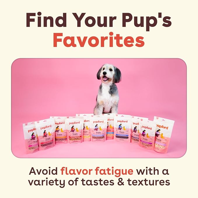 Pupford Freeze Dried Training Treats for Dogs & Puppies, 1400+ Three Ingredient Bites (Beef Liver, 4 oz, 3 Pack)