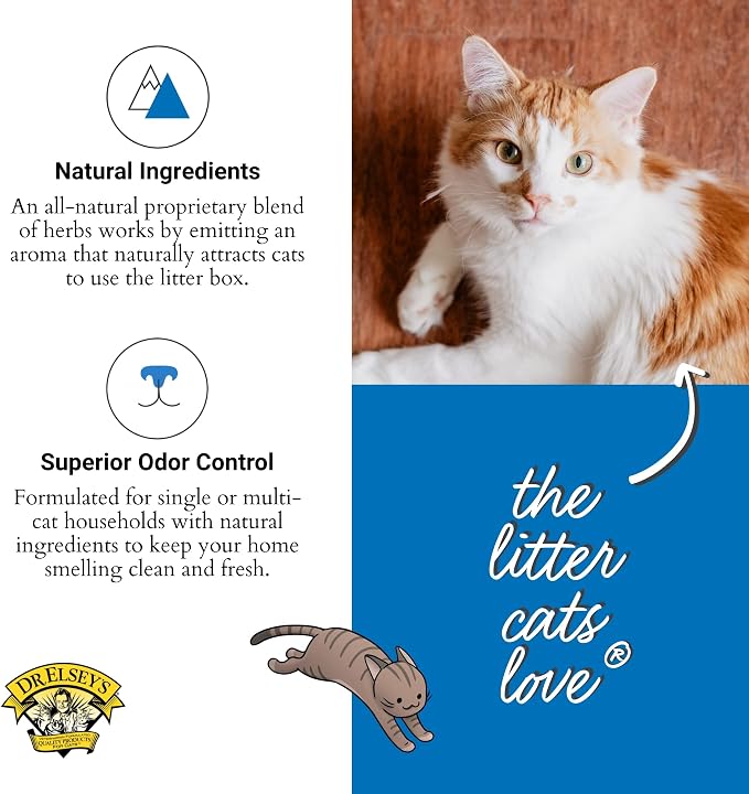Dr. Elsey's Litter Box Attractant - Ultra Litter Attractant - 20 oz Pouch - Feline Behavior Modification & Training Tool