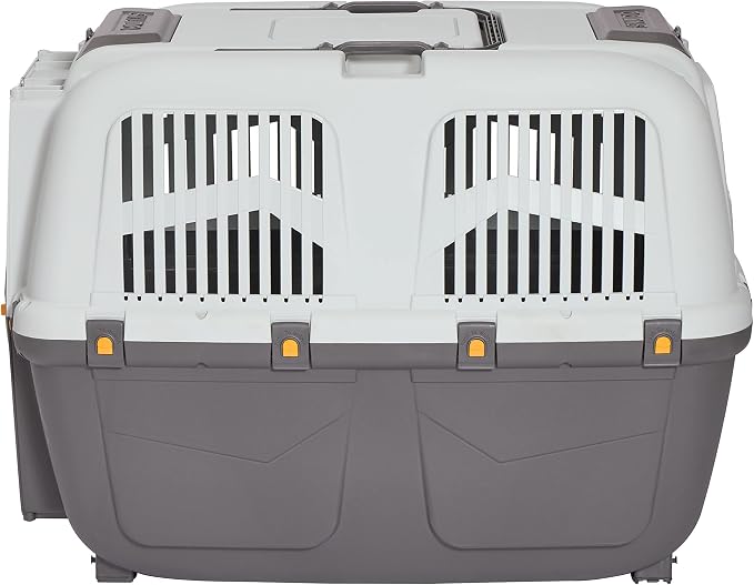 MidWest Homes for Pets Skudo Plastic Carrier, Ideal for Large Dog Breeds with an Adult Weight of 71-90 Pounds