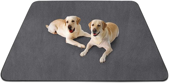 Washable Pee Pads for Dogs, 72" *72" Reusable Pee Pads Non-Slip Dog Pee Pads Heavy Absorbency Puppy Pee Pads Quick Dry Whelping Pads/Waterproof Puppy Training Pad for Playpen, Crate, Floor