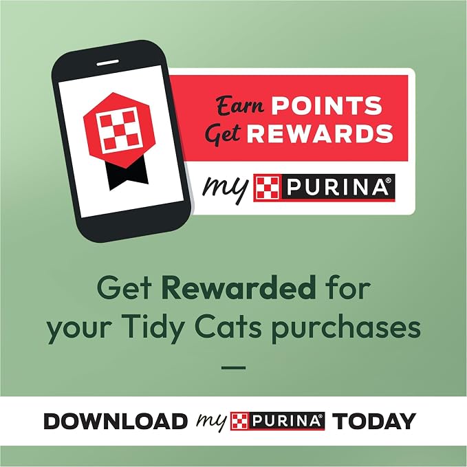 Purina Tidy Cats Scented Litter Pellets, Breeze Enhanced Refill Litter Pellets in Recyclable Box - (6) 3.5 lb. Bags