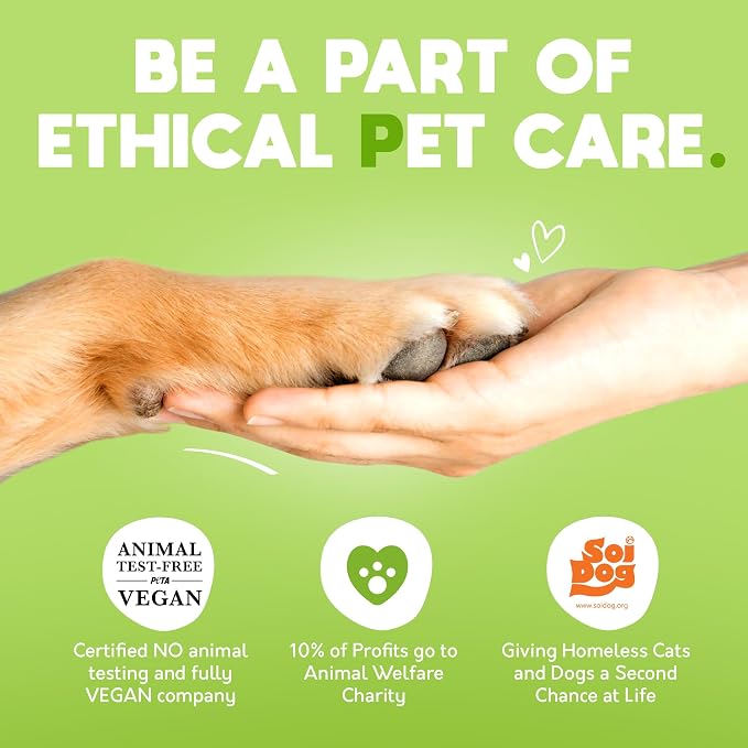 120 Compostable Dog Poop Bags and 200 Plant-Based Pet Wipes – Champion Animal Welfare & The Planet