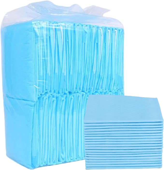 Mr. Peanut's Premium Ultra Absorbent Gel Pee Pads 23"X23", 6 Layers of Protection (40 Count)