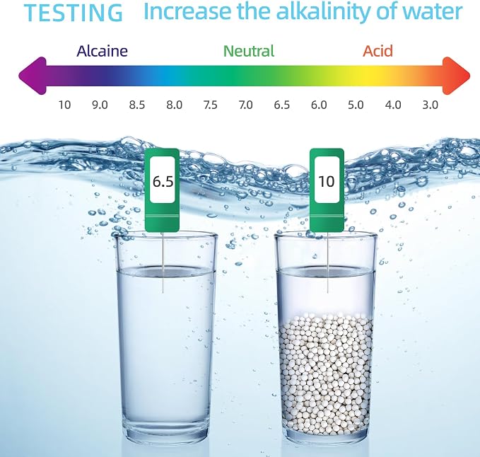 Refill Condensate Neutralizer, Pickling Waste Liquid Neutralizer, Acidic Water Increases Alkalinity, Condensing Water Heater Neutralizer Filler, Condensate Neutralizes Balls (5, Pounds)