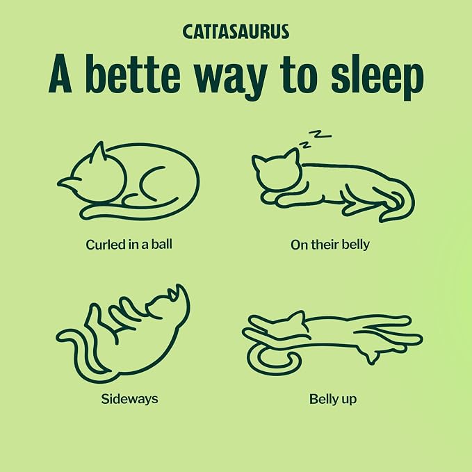 Cattasaurus Peekaboo Cat Cave for Multiple & Large Cats Up to 30-45 Lbs, Fluffy Cat Beds & Furniture, Scratch Detachable & Washable Tunnel Bed, Comfy Donut Bed (Ruby Snowball, Large (Calming))