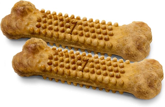 Nylabone Nubz Natural Dog Chew Treats for Puppies, Long Lasting Dog Bones Made in USA, Puppy Training Treats, Turkey & Sweet Potato Flavor, for Small Dogs Up to 25 lbs. (28 Count)